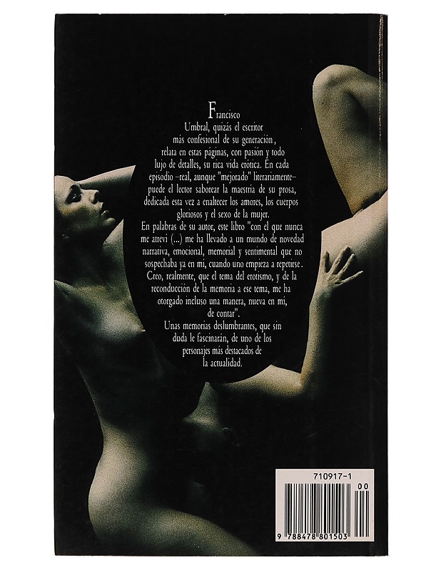 Memorias eroticas - Francisco Umbral - Tietokirjat ja oppaat - 10105259157 - 1