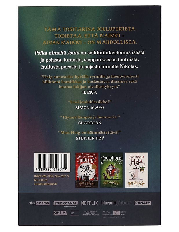 Poika nimeltä Joulu - Haig, Matt - Nuorten kirjat - 10105259194 - 1