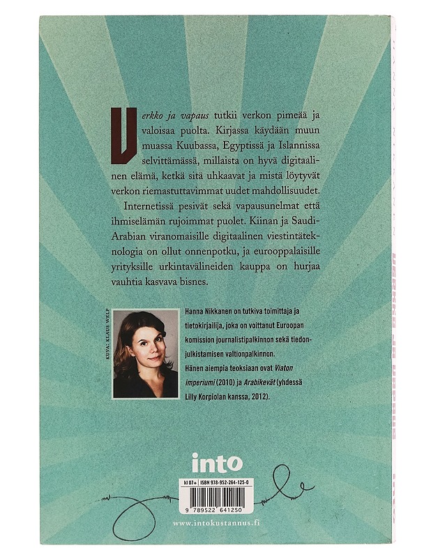 Verkko ja vapaus - Hanna Nikkanen - Tietokirjat ja oppaat - 10105259340 - 1