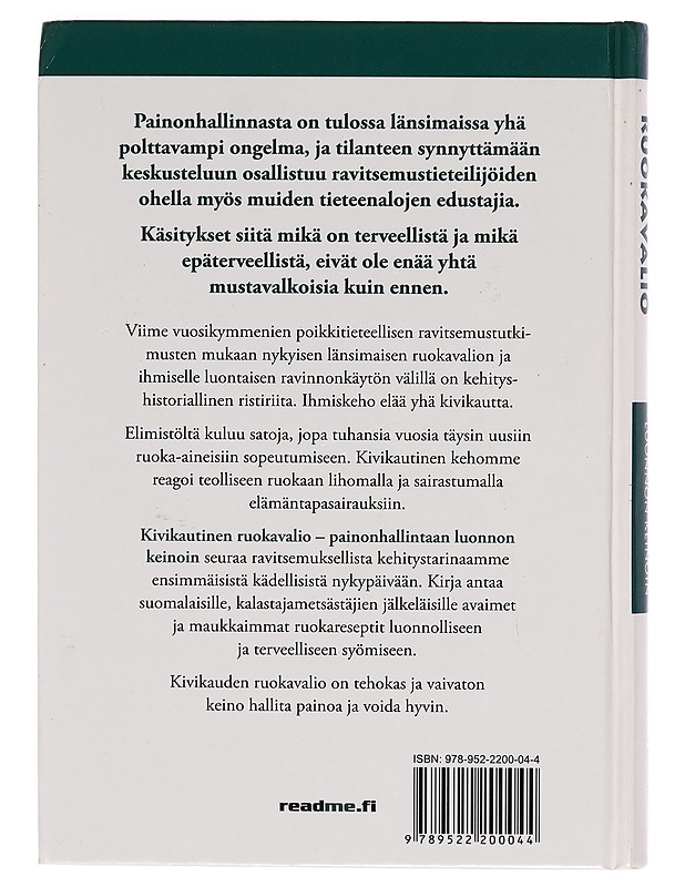 Kivikautinen ruokavalio : painonhallintaan luonnon keinoin - Heljä Suuronen-Geib - Ruokakirjat - 10105259377 - 1