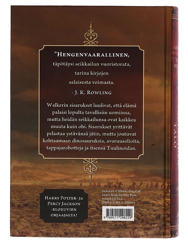 Hurjien tarinoiden talo. Osa 3, Maailmojen törmäys - Chris Columbus - Lastenkirjat - 10105259442 - 1
