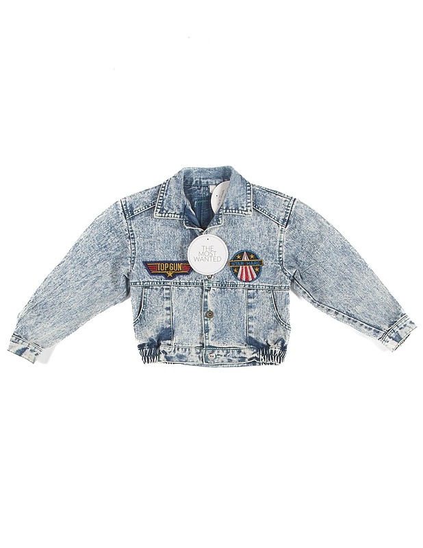 Lasten farkkutakki kangasmerkeillä - The Most Wanted vaatteet ja asusteet - 10105259622 - 0