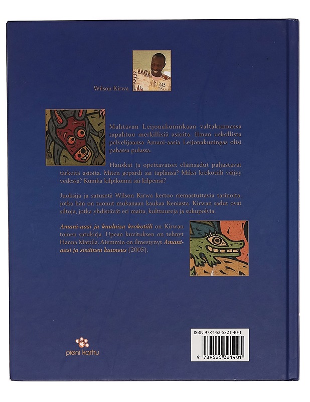 Amani-aasi ja kuuluisa krokotiili - Wilson Kirwa - Lastenkirjat - 10105259732 - 1