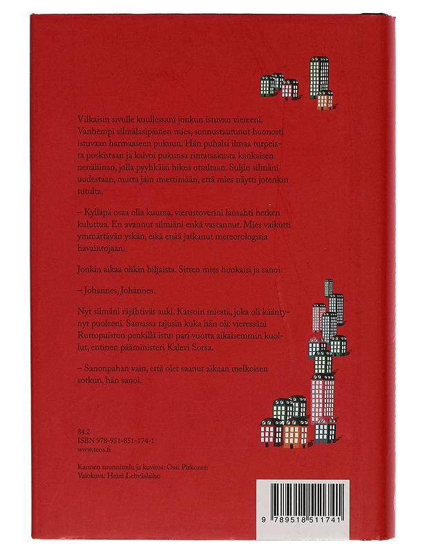Kesä Kalevi Sorsan kanssa - Anssi Kela - Romaanit ja novellit - 10105259972 - 1