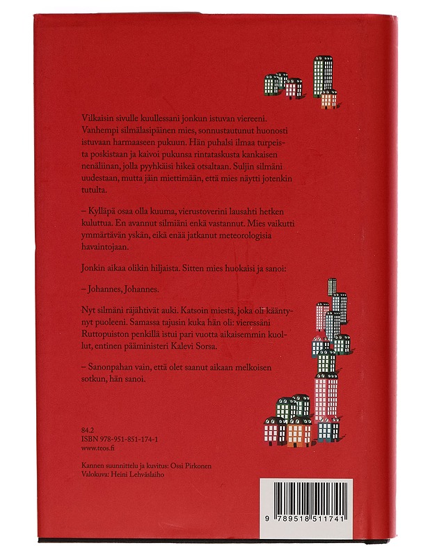 Kesä Kalevi Sorsan kanssa - Anssi Kela - Romaanit ja novellit - 10105259974 - 1
