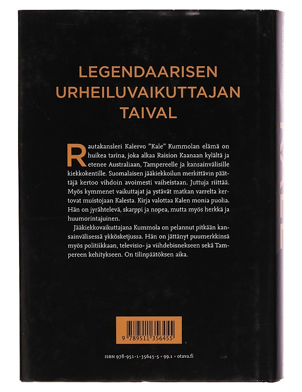 Kale : rautakansleri - Korkki, Jari - Elämäkerrat ja muistelmat - 10105260223 - 1