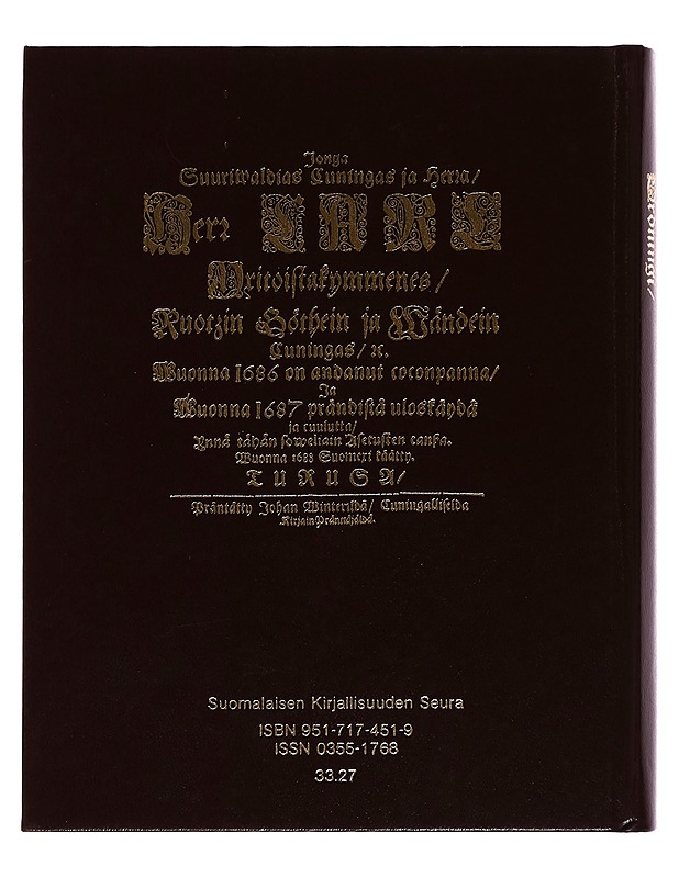 Kircko-laki ja ordningi 1686 - Lahja-Irene Hellemaa - Tietokirjat ja oppaat - 10105260509 - 1