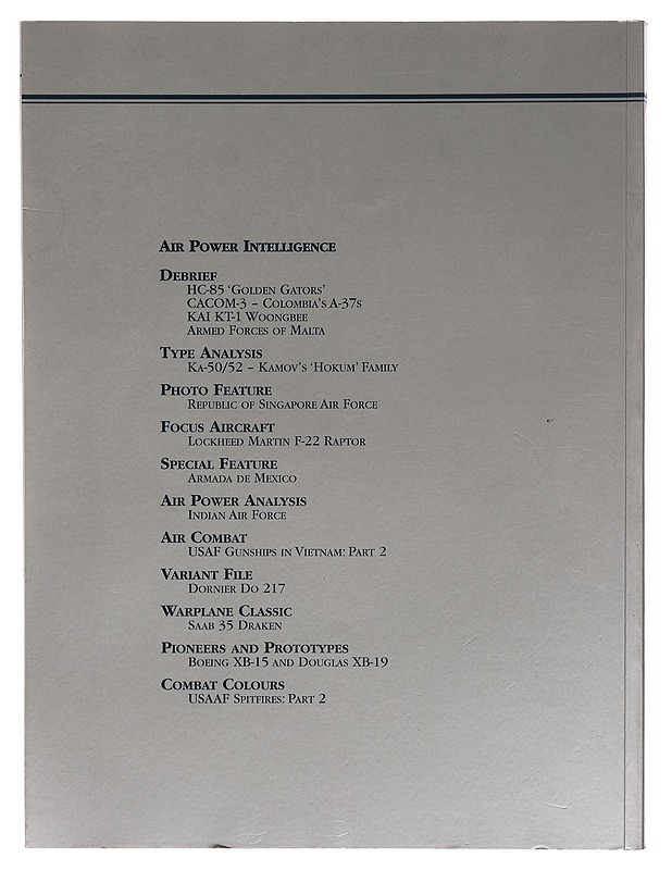 International air power review vol 5 - Tietokirjat - 10105260812 - 1