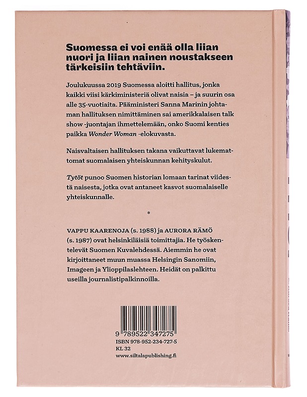 Tytöt : suomalaisen tasa-arvon perusteet - Vappu Kaarenoja - Tietokirjat ja oppaat - 10105260982 - 1