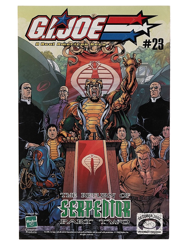 G.I. Joe Vol. 1 Issue 22 September 2004 - Sarjakuvat - 10105261339 - 1