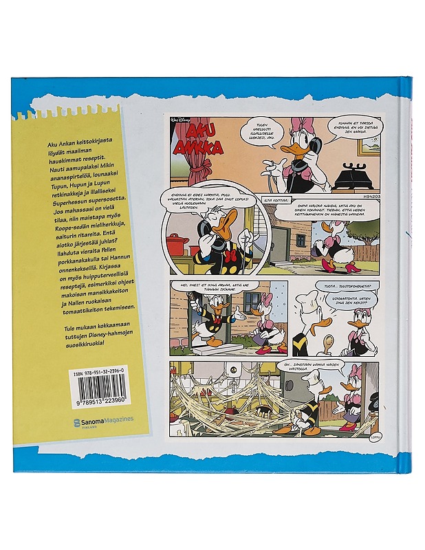 Walt Disney : Aku Ankan keittokirja - Katja Kärkkäinen - Lastenkirjat - 10105261454 - 1