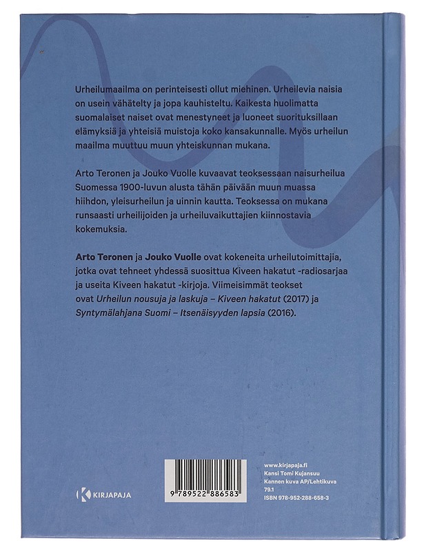Vastatuulesta myötämäkeen : naiset suomalaisessa urheilussa - Arto Teronen - Tietokirjat ja oppaat - 10105261482 - 1
