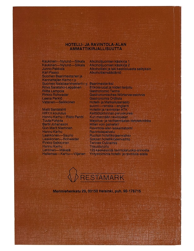 Erikoisruuat ja niiden tarjoilu - Ritva Sarataho-Leppänen - Tietokirjat - 10105261707 - 1