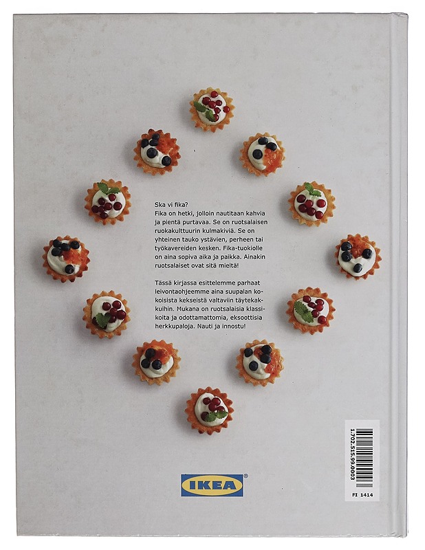 fika 30 klassista leivontaohjetta - Ruokakirjat - 10105262050 - 1