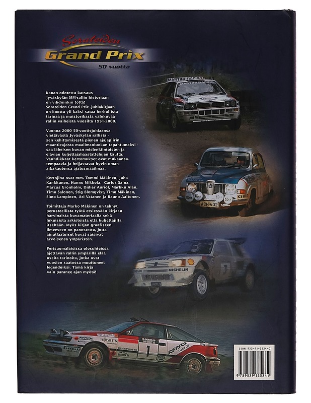 Sorateiden Grand Prix 50 vuotta = The Finnish Grand Prix 50 years - Marko Mäkinen - Harrastekirjat - 10105262460 - 1