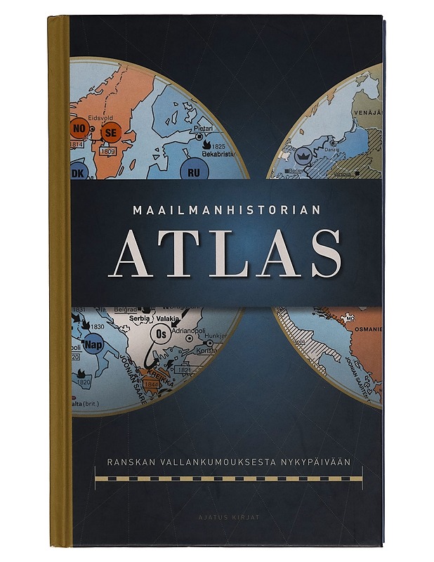Maailmanhistorian atlas Ranskan vallankumouksesta nykypäivään - Hermann Kinder - Historiakirjat - 10105262471 - 0
