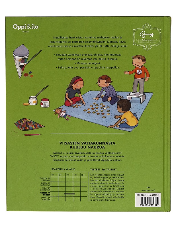 Purkista peliksi : askarteluohjeet yli 50 peliin - Ripoll, Oriol - Lastenkirjat - 10105262516 - 1