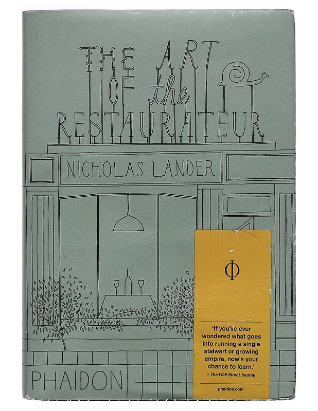 The art of the restaurateur - Nicholas Lander - Tietokirjat ja oppaat - 10105262660 - 0