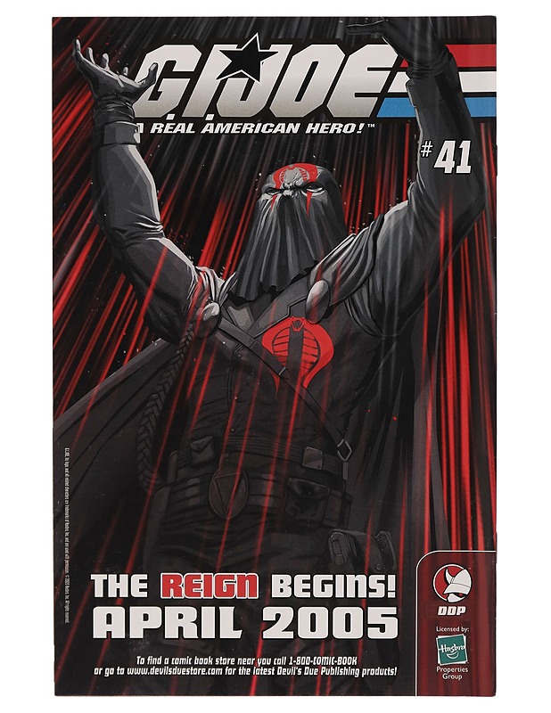 G.I. Joe : Real American Hero Issue Vol I Issue 40 March 2005 - Sarjakuvat - 10105262767 - 1