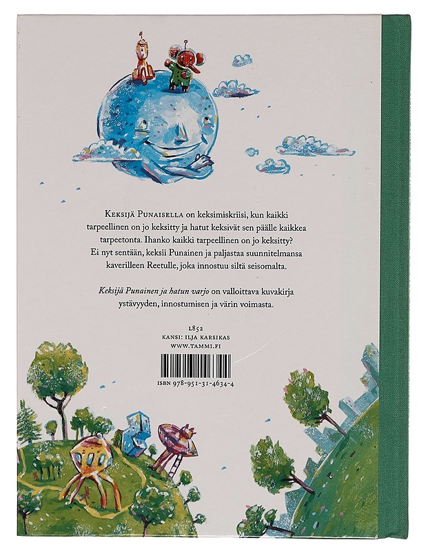 Keksijä Punainen ja hatun varjo - Heimo Hatakka - Lastenkirjat - 10105262839 - 1