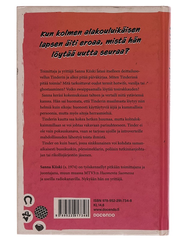 Tinder-päiväkirja - Sanna Kiiski - Tietokirjat ja oppaat - 10105263022 - 1