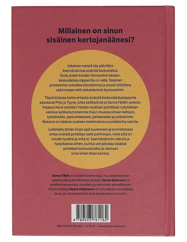 Pirjo ja Tyyne : Kesytä sisäiset äänesi - Sanna Fäldt - Tietokirjat ja oppaat - 10105263024 - 1