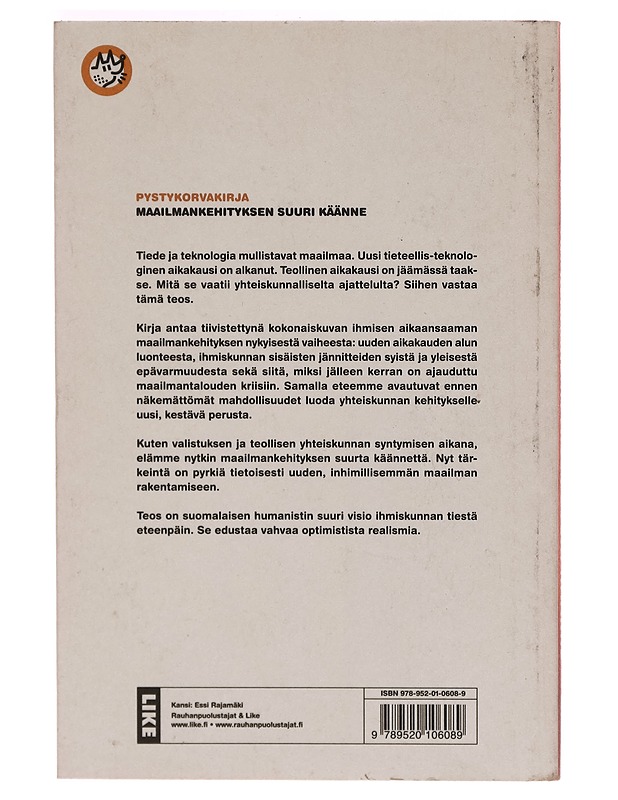 Maailmankehityksen suuri käänne - Ele Alenius - Tietokirjat ja oppaat - 10105263023 - 1