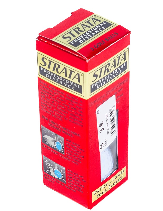 SPALDING Strata golfpallo, 3 kpl - Golf - 10105263125 - 0