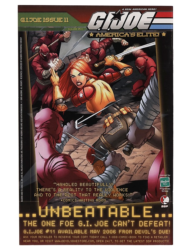 G.I. Joe Vol II Issue 10 April 2006 - Sarjakuvat - 10105263162 - 1