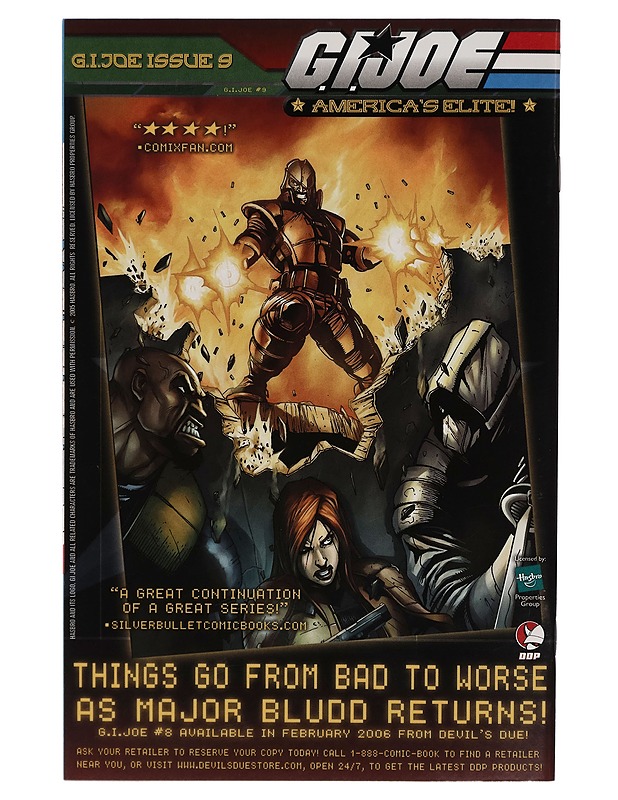 G.I. Joe Vol II Issue 8 February 2006 - Sarjakuvat - 10105263168 - 1