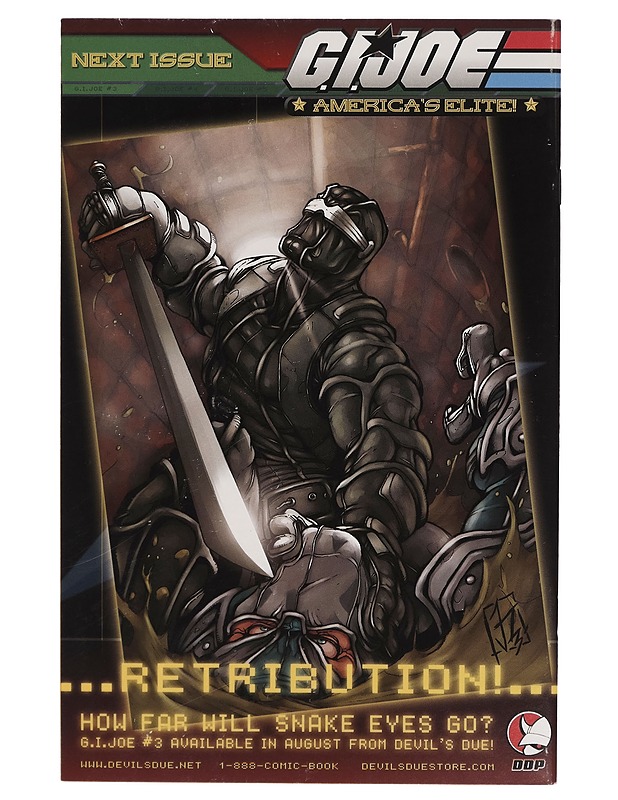 G.I. Joe Vol II Issue 2 August 2005 - Sarjakuvat - 10105263214 - 1