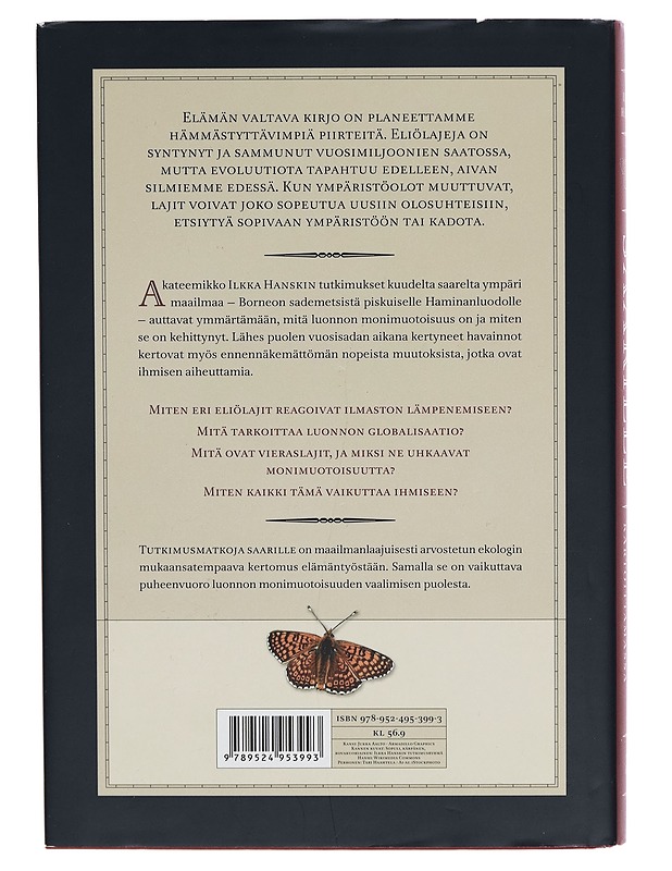 Tutkimusmatkoja saarille - Ilkka Hanski - Harrastekirjat - 10105263824 - 1