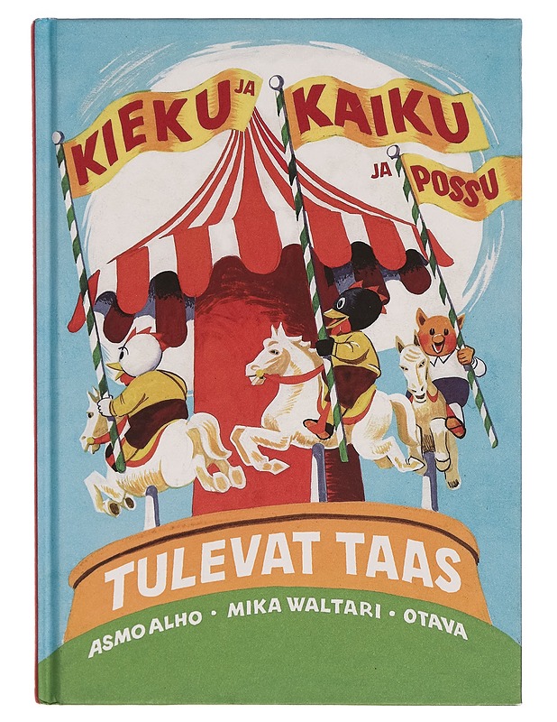 Kieku ja Kaiku ja Possu tulevat taas : valikoima parhaita sarjoja Kieku ja Kaiku -albumeista vuosilta 1945-1962 - Asmo Alho - Sarjakuvat - 10105264431 - 0