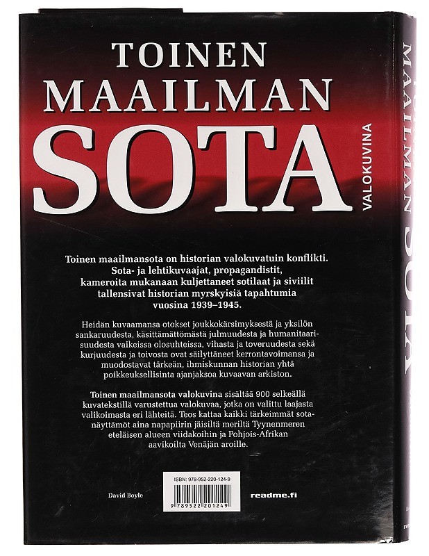 Toinen maailmansota valokuvina - David Boyle - Historiakirjat - 10105264474 - 1