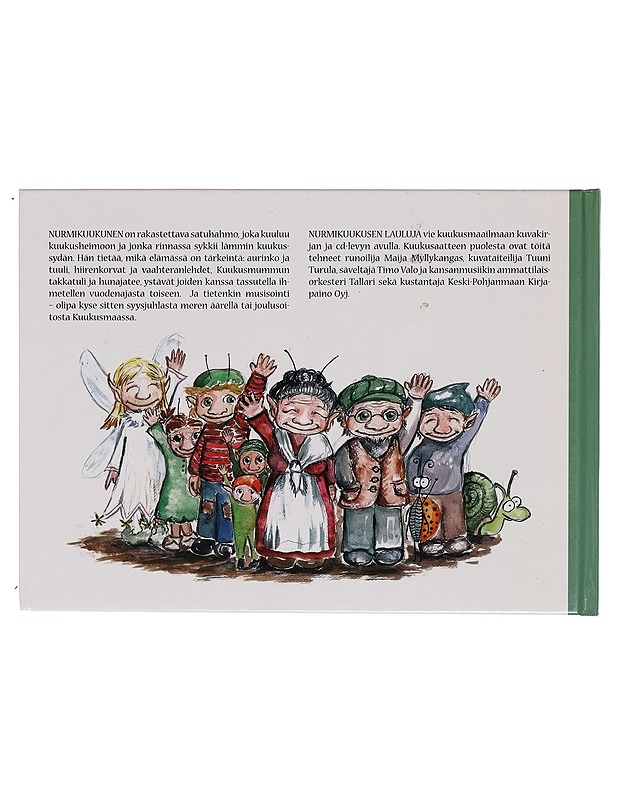 Nurmikuukusen lauluja - Maija Myllykangas - Lastenkirjat - 10105264520 - 1