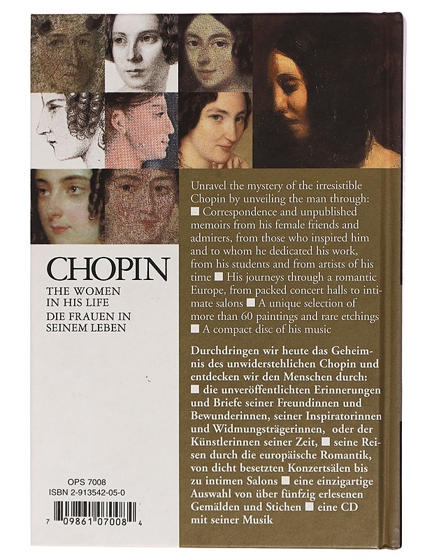 Chopin : muses : the women in his life = die Frauen in seinem Leben - Bozena Zofia Weber - Elämäkerrat ja muistelmat - 10105264659 - 1