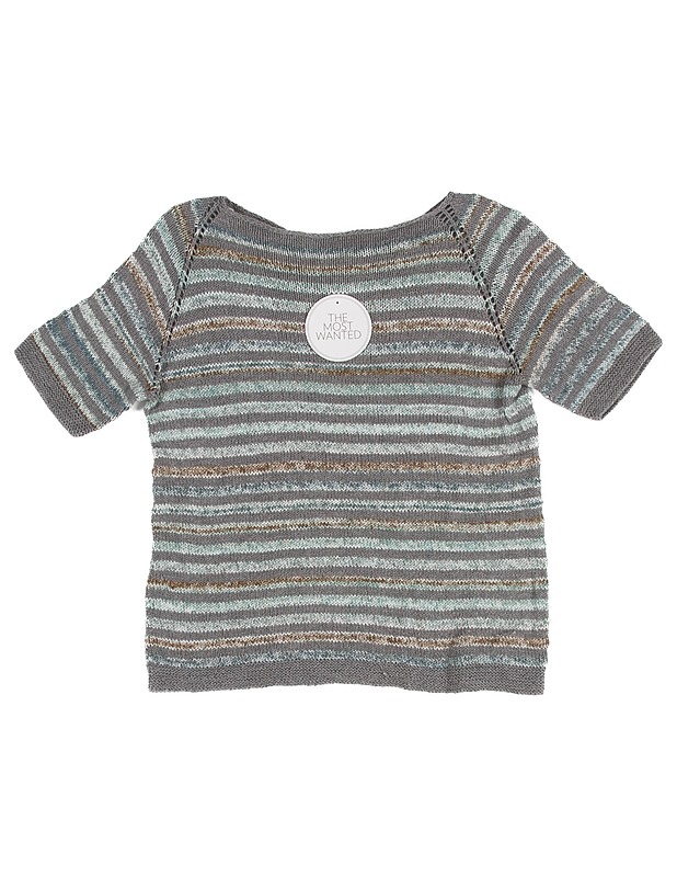 Lyhythihainen raitaneule - The Most Wanted vaatteet ja asusteet - 10105264785 - 1