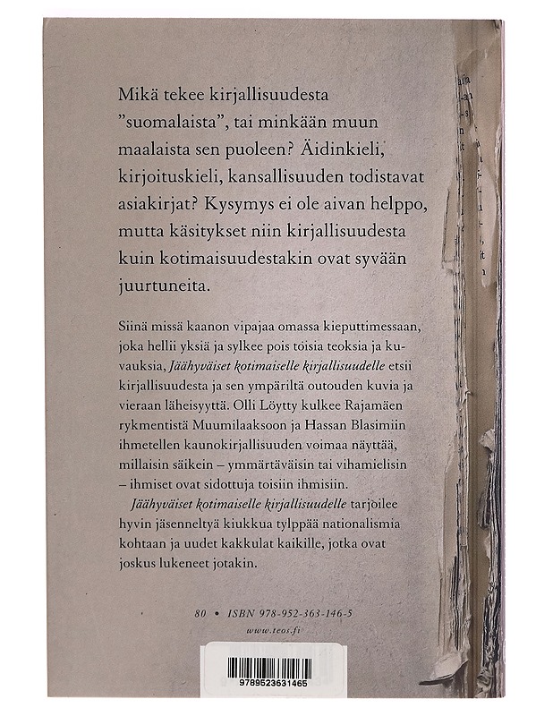 Jäähyväiset kotimaiselle kirjallisuudelle - Olli Löytty - Tietokirjat - 10105264883 - 1