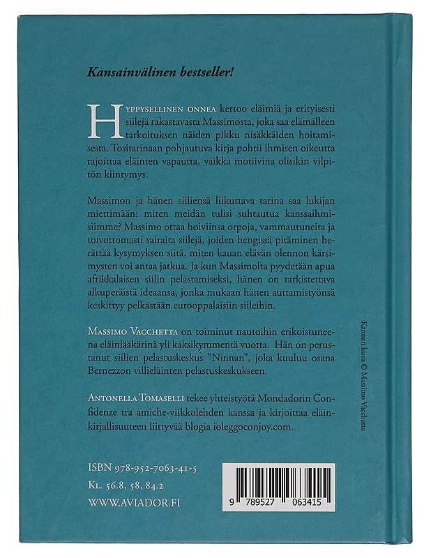 Hyppysellinen onnea - Massimo Vacchetta - Lemmikki- ja luontokirjat - 10105265006 - 0