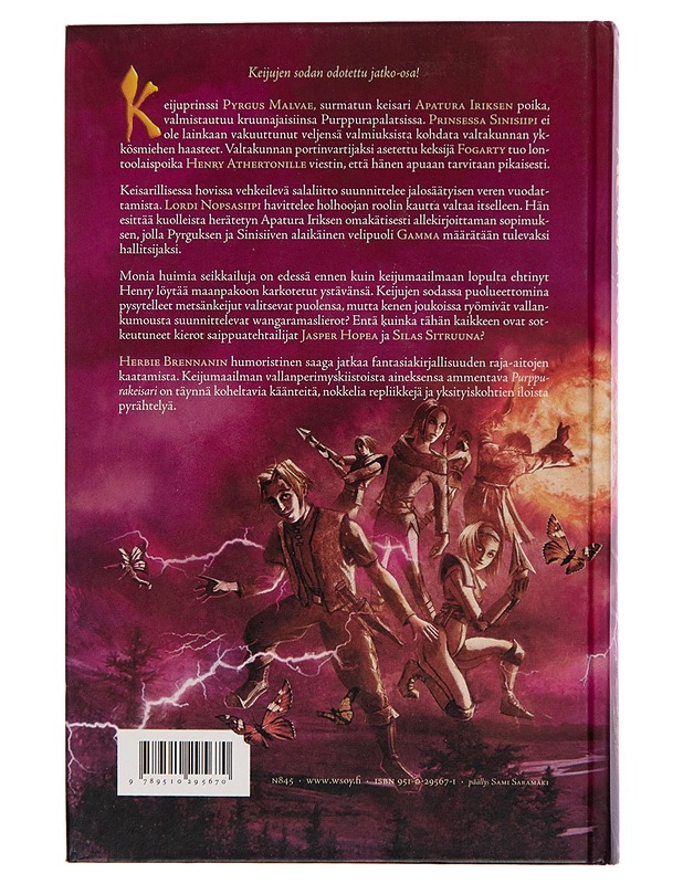 Purppurakeisari - Herbie Brennan - Fantasia- ja scifi - 10105265122 - 1