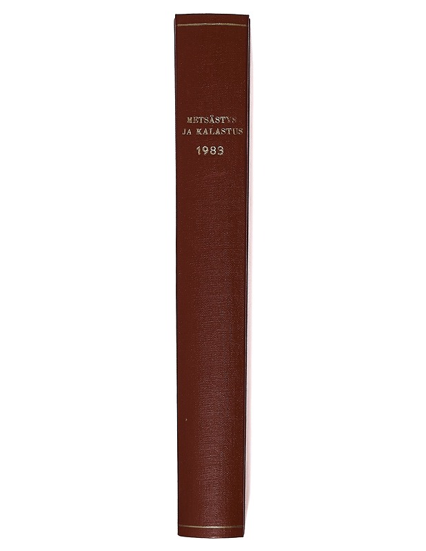 Metsästys ja Kalastus vuosikerta 1983 - Lehdet - 10105265127 - 1
