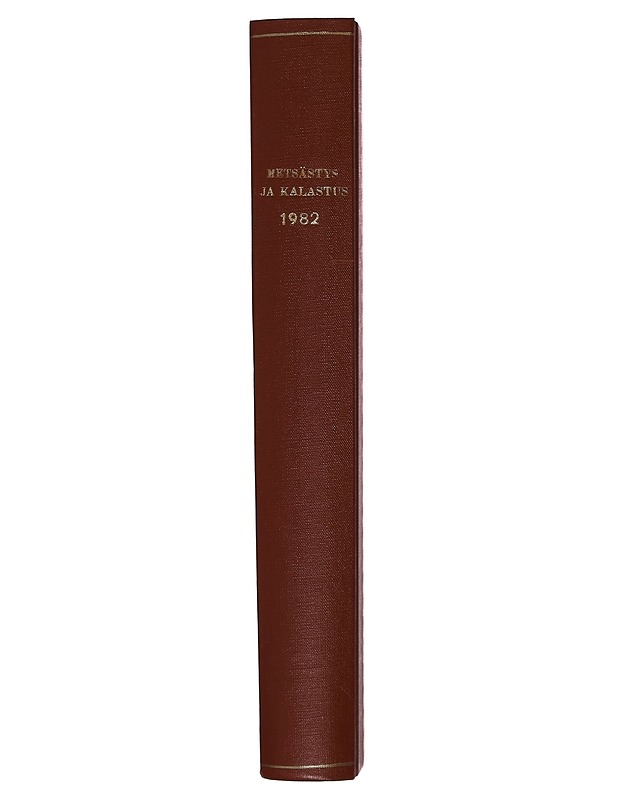 Metsästys ja Kalastus vuosikerta 1982 - Lehdet - 10105265133 - 1