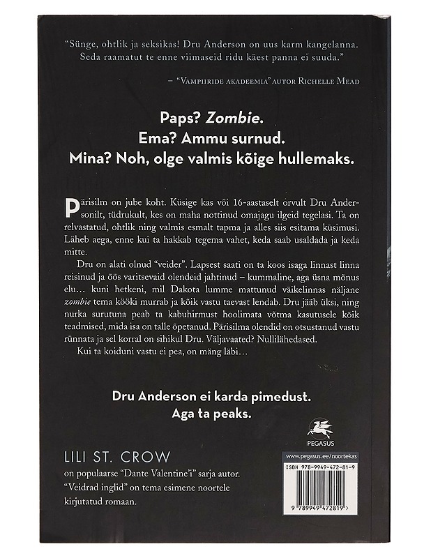 Veidrad inglid - Lili St. Crow - Romaanit ja novellit - 10105265354 - 1