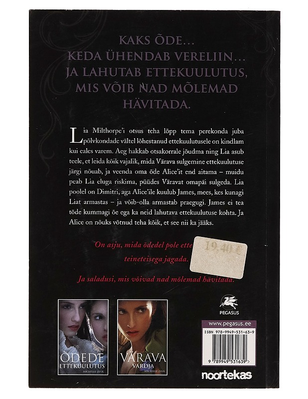 Tulesõõr - Michelle Zink - Romaanit ja novellit - 10105265376 - 1