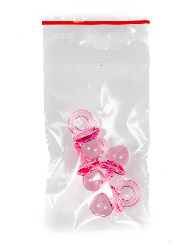 Amuletti tutti, vaaleanpunainen, 4 kpl - Askartelu - 10105265402 - 1