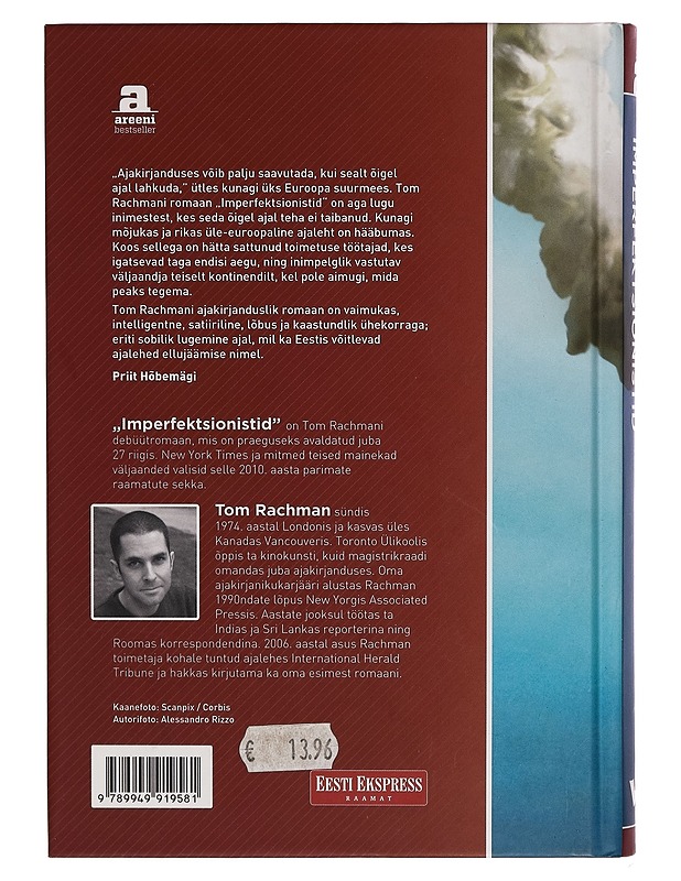 Imperfektsionistid - Tom Rachman - Romaanit ja novellit - 10105265431 - 1