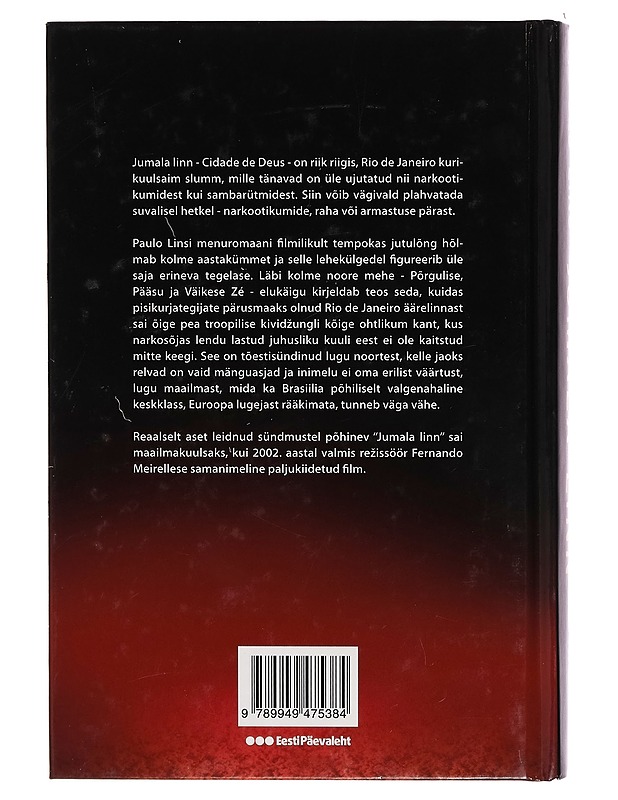 Jumala linn - Paulo Lins - Romaanit ja novellit - 10105265463 - 1