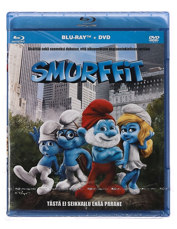 Smurffit - Blu-Ray + DVD - Blu-ray-levyt - 10105265558 - 0