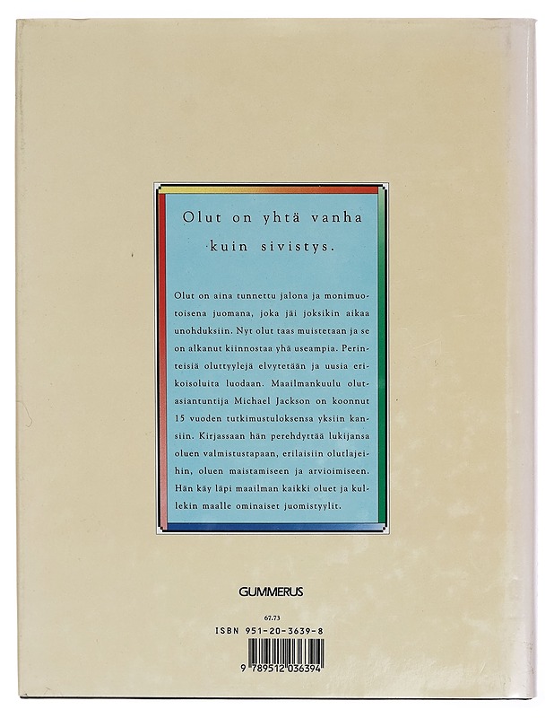 Suuri olutkirja - Jackson, Michael - Ruokakirjat - 10105265709 - 1