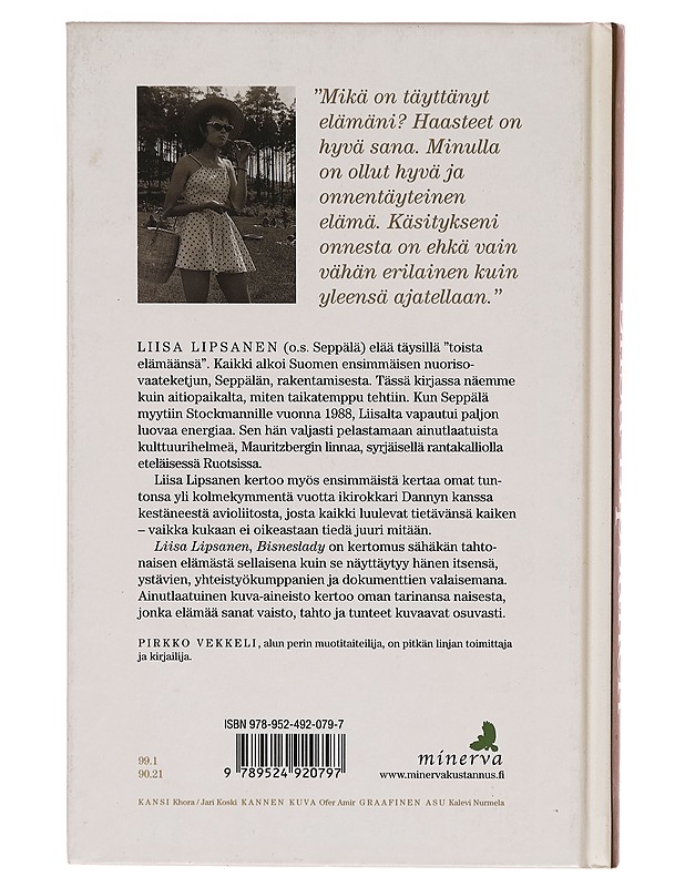 Liisa Lipsanen : bisneslady - Pirkko Vekkeli - Elämäkerrat ja muistelmat - 10105265774 - 1